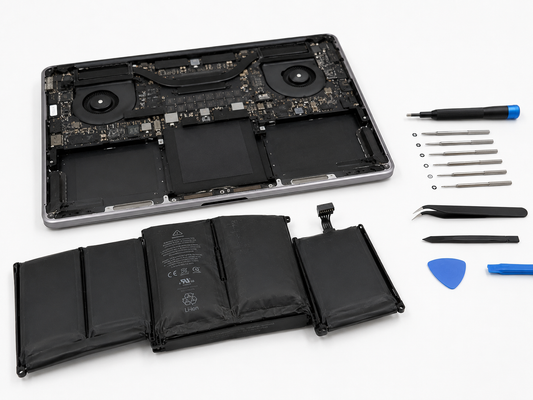 MacBook Battery Replacement Signs